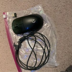 Logitech g pro wireless optical rgb gaming mouse in black